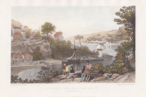 Warfleet Bay near Dartmouth Devonshire 
