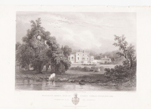 Waverley Abbey Seat of George Thomas Nicholson Esq 