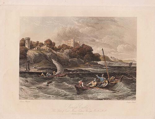 Wemyss Castle The Seat of Capt James Erskine Wemys  RN  MP