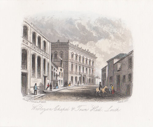 Wesleyan Chapel and Town Hall, Louth.