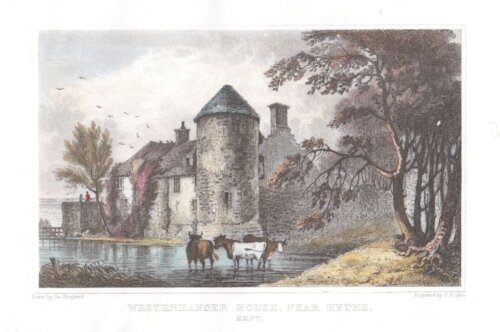 Westenhanger House, near Hythe, Kent.