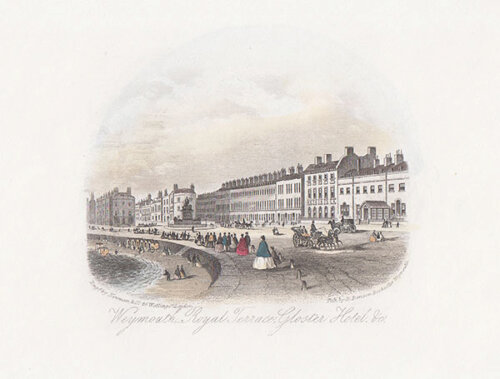 Weymouth Royal Terrace Gloster Hotel &c 