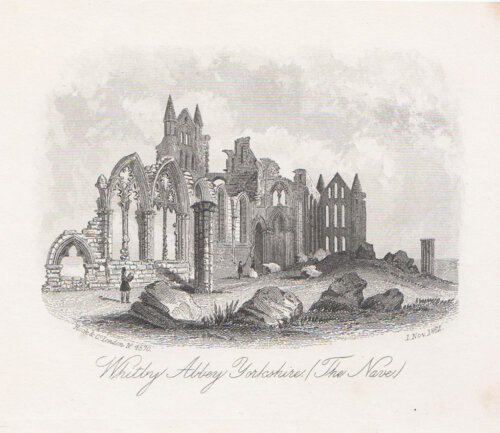 Whitby Abbey Yorkshire  The Nave