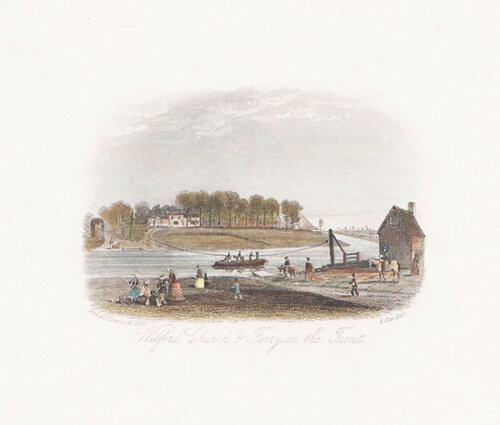 Wilford Church & Ferry on the Trent 