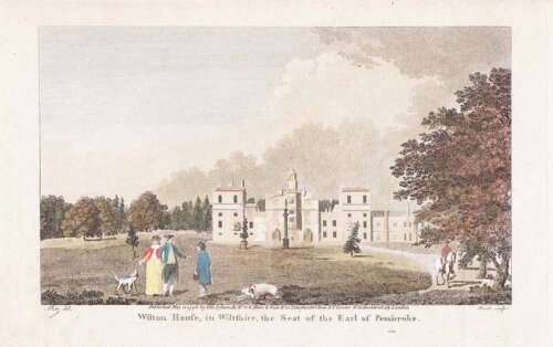 Wilton House in Wiltshire the Seat of the Earl of Pembroke