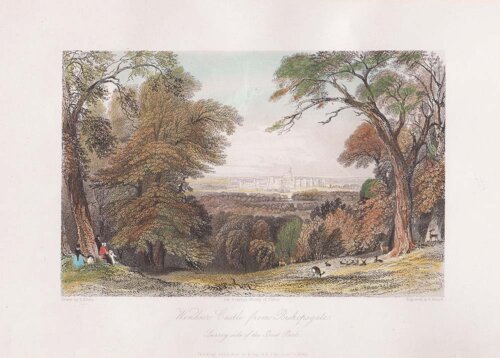 Windsor Castle from Bishopsgate....