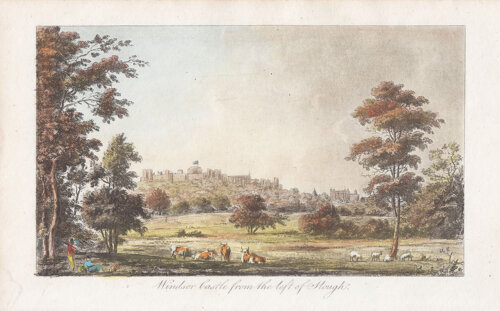 Windsor Castle from the left of Slough