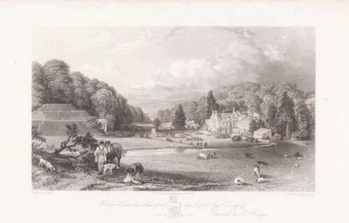 Wotton House the Seat of the late Capt Geo Evely