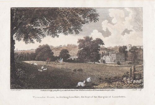 Wycombe House in Buckinghamshire the Seat of the Marquis of Lansdown 
