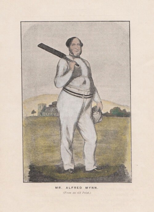 Mr Alfred Mynn. (From an old print)
