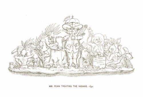 Mr Penn Treating the Indians 1682