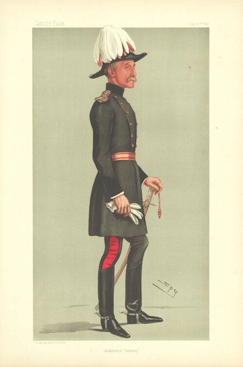 Major General Sir Reginald Arthur James Talbot, KCB   (antique print)