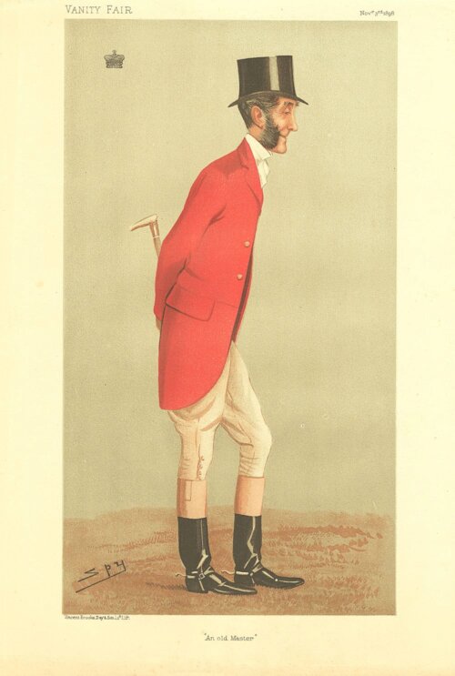 Henry Portman, 2nd Viscount Portman  (antique print)
