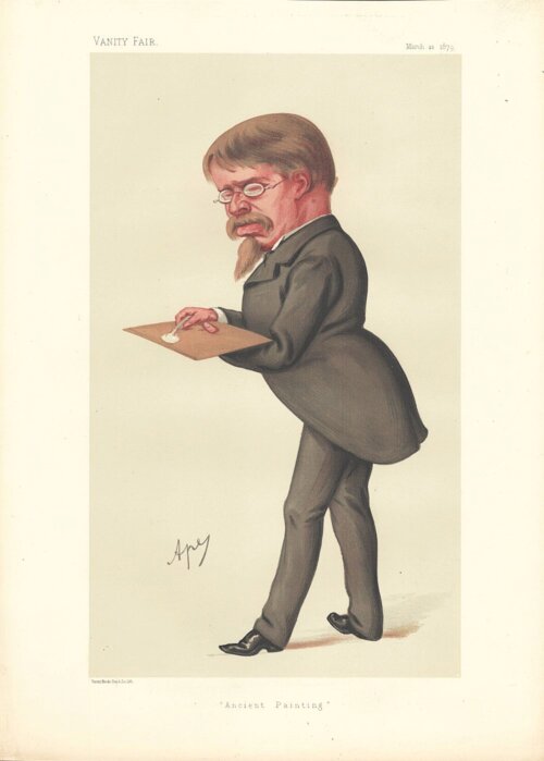 Sir Lawrence Alma-Tadema   (antique print)