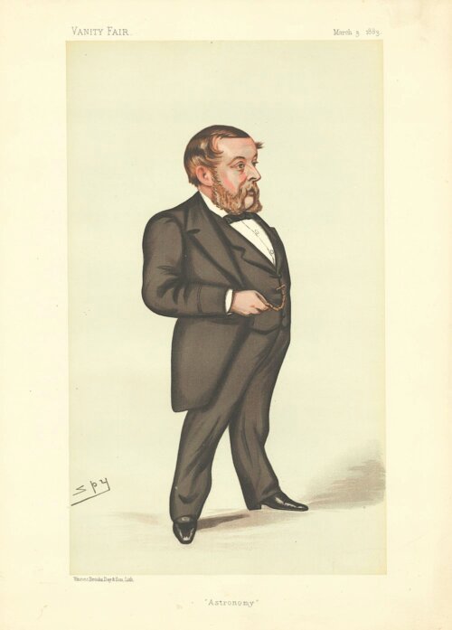 Richard A. Proctor  (antique print)