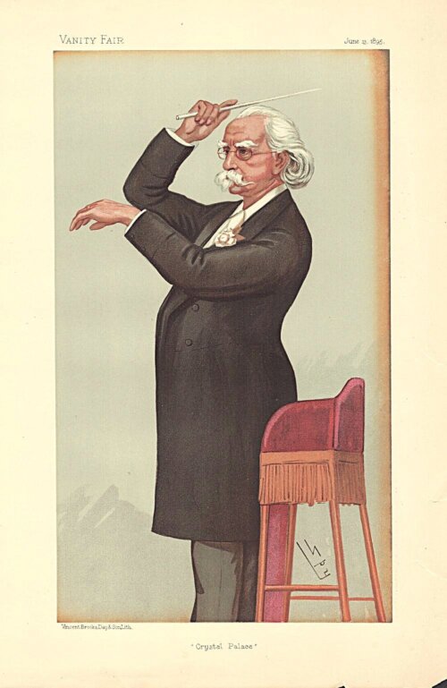 August Manns  (antique print)