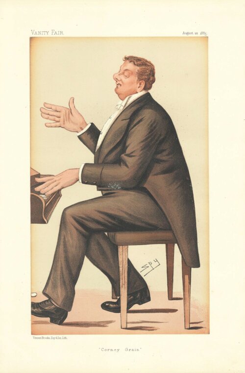 Corney Grain  (antique print)