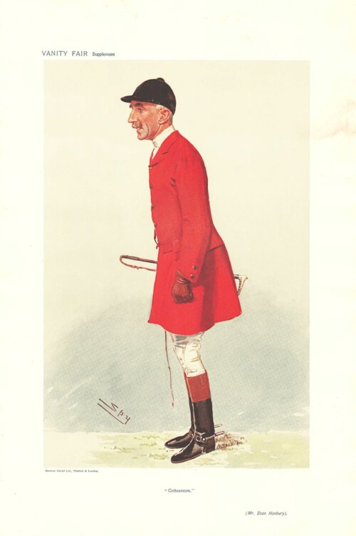 Mr Evan Hanbury   (antique print)