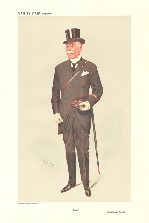 David Jardine.  (antique print)