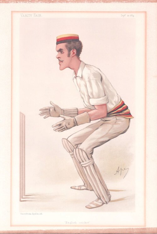 Alfred Lyttelton.  (antique print)