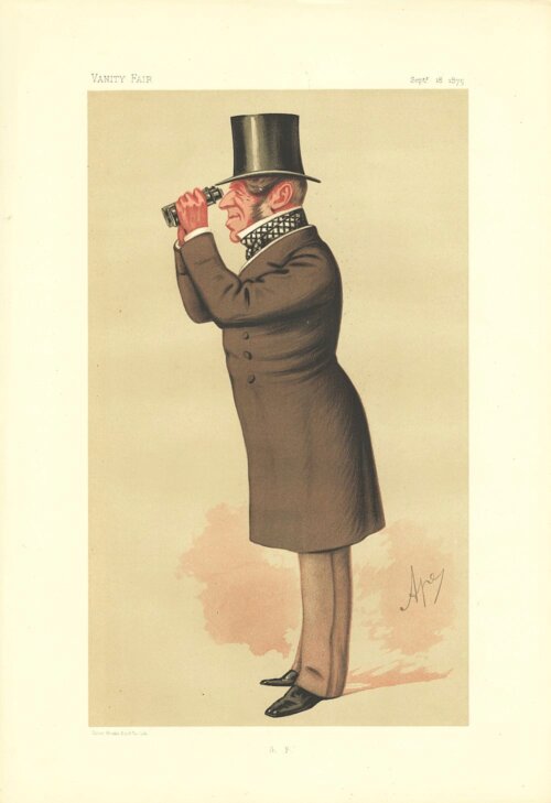 George Payne (racehorse owner)  (antique print)