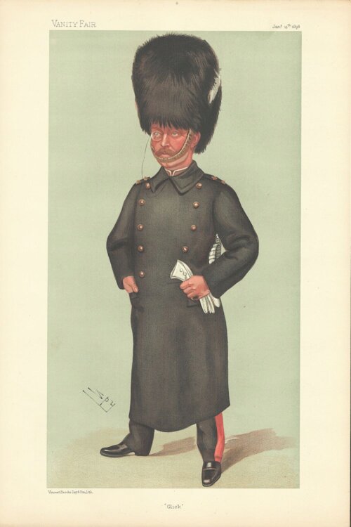 Lord Edward Gleichen  (antique print)