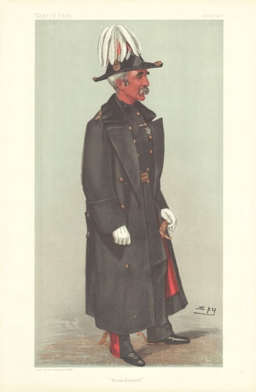 Major-General Sir Henry Trotter, GCVO, DL  (antique print)