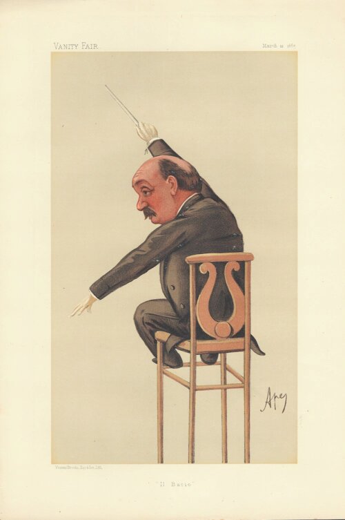 Luigi Arditi  (antique print)