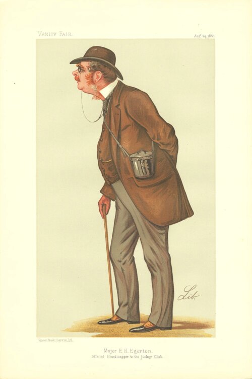Major  E. H. Egerton  (antique print)