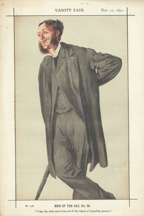 Matthew Arnold  (antique print)