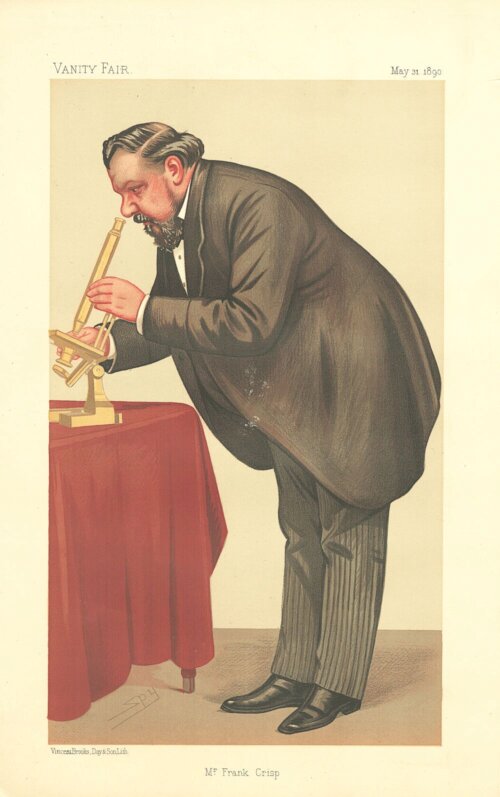 Frank Crisp.  (antique print)