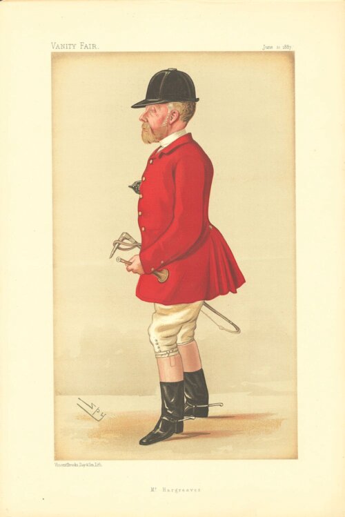 Col John Hargreaves MFH   (antique print)