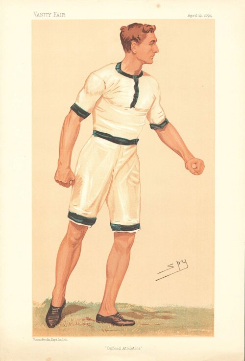 Charles Burgess Fry   (antique print)