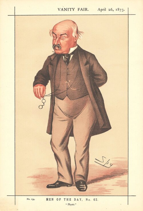 Sir William Jenner, 1st Baronet  (antique print)