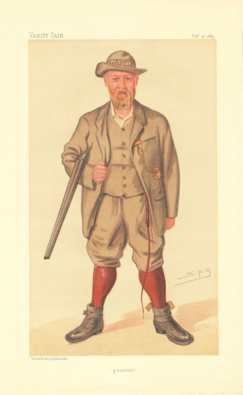 Richard John Lloyd Price of Rhiwlas  (antique print)