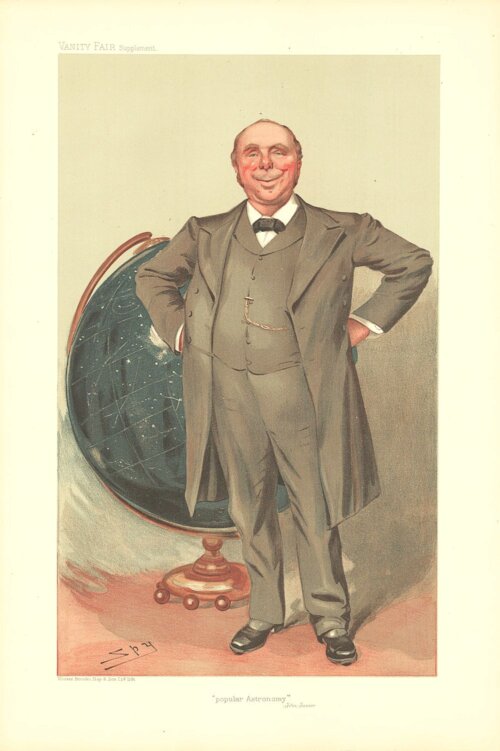 Sir Robert Stawell Ball  (antique print)