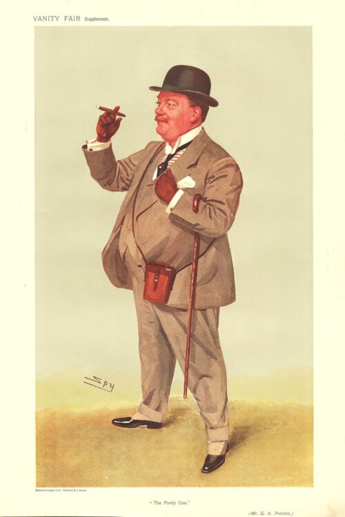 Mr G A Prentice   (antique print)