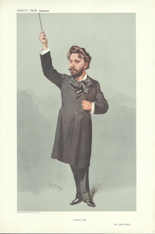 Henry Wood  (antique print)