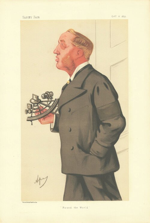 Thomas Brassey 1st Earl Brassey   (antique print)