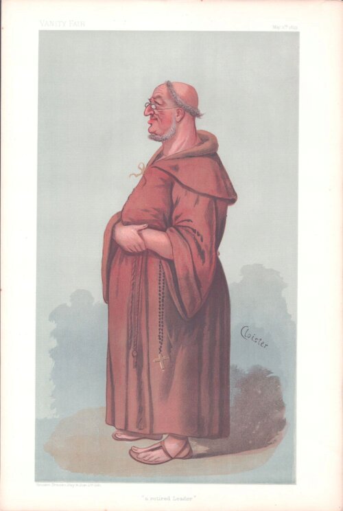 Sir William George Granville Venables Vernon Harcourt KC   (antique print)