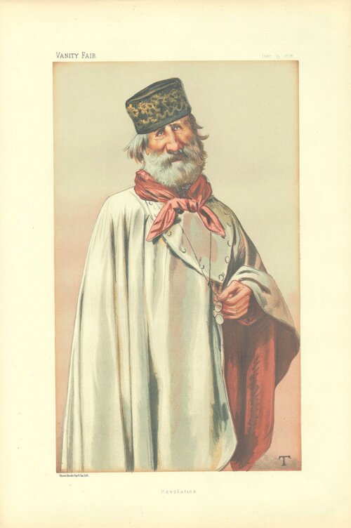 Giuseppe Garibaldi  (antique print)
