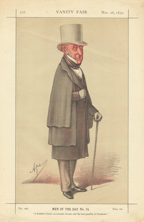 Roderick Murchison   (antique print)
