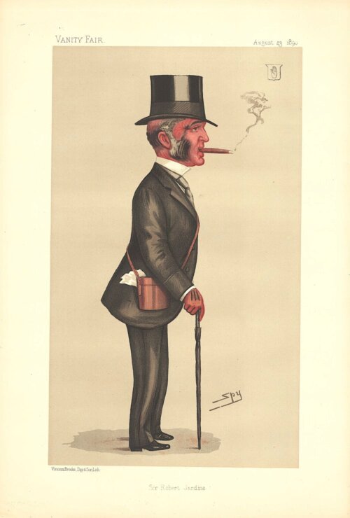 Sir Robert Jardine.  (antique print)