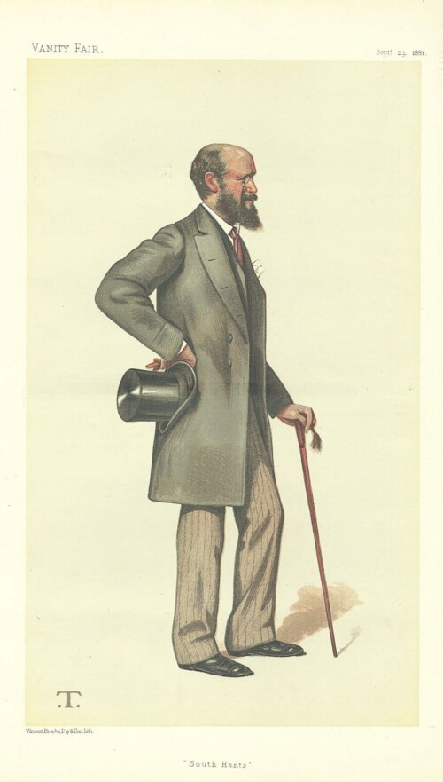 Henry Douglas-Scott-Montagu, 1st Baron Montagu of Beaulieu.  (antique print)