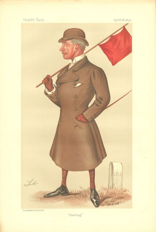 Lord Marcus Beresford  (antique print)