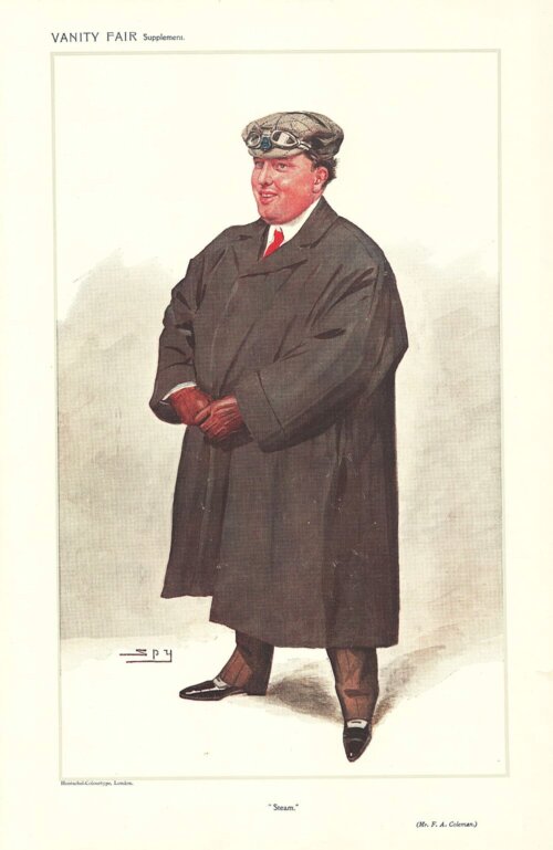Mr Frederick A Coleman   (antique print)