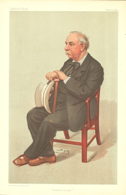 Charles Santley  (antique print)