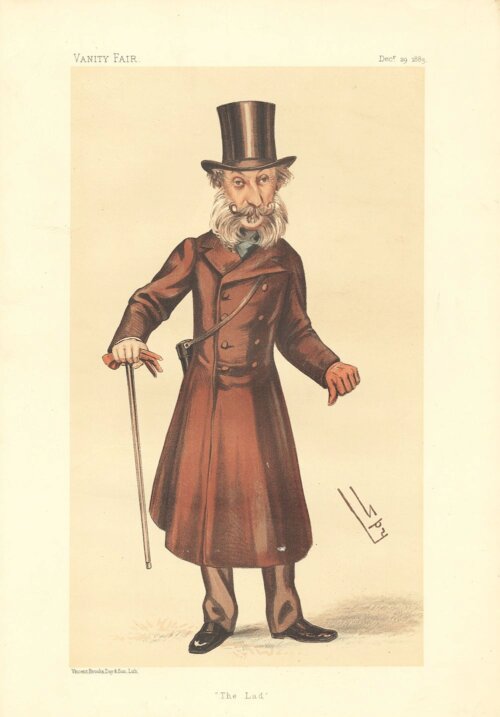 Lt-Col The Hon Henry Townshend Forester  (antique print)