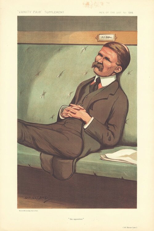 Andrew Bonar Law   (antique print)