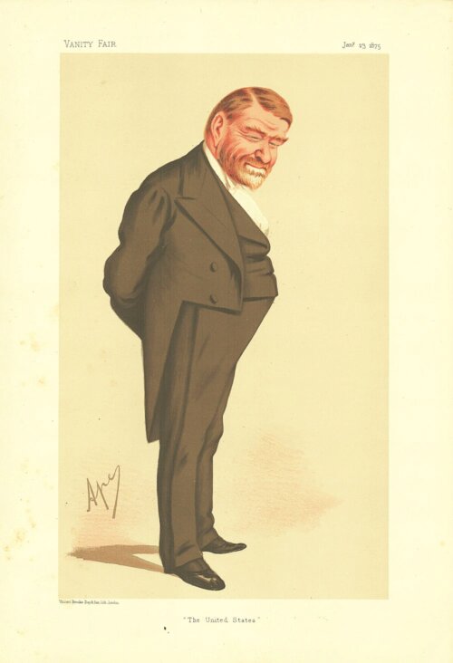 Robert C Schenck  (antique print)